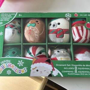2022 holiday collection of mini squishmallows